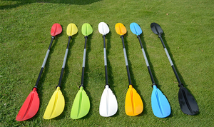 Весло для байдарок и каяков двухсекционное асиметрическое #1711246