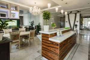 Элитная квартира 200 метров новострой Монте Плаза #1713171