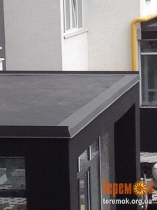 Кровля. Ремонт крыши. Кровля рубероидом. #1712400