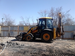 Услуги экскаватора jcb 3cx. Аренда экскаватора jcb 3cx. #1118032
