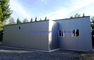 Ангары из оцинкованного профнастила под ключ в Украине. #1715295