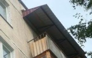 Ремонт козырьков балконов в Харькове #1714382