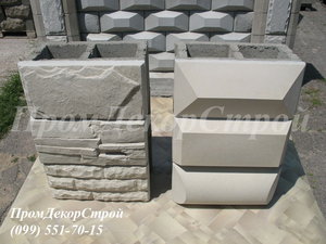 Стеновые блоки облицовочные 400х200х200 в Одессе #1716315