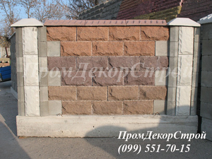 Блок декоративный рваный Скала купить Одесса #1716317