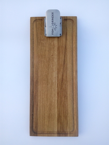 Дубова дошка з зажимом для чищення риби Fish Grinder #1715740