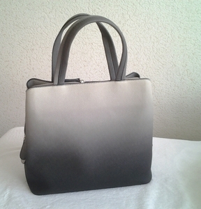 новая сумка Браска 27см Х 30см. Цвет светлосерый - темносерый. #1717965