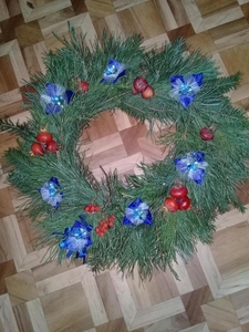 Новогодний веночек. Новорічний віночок. Под заказ. #1719258