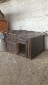 Будка для собаки. Будка для собак утепленная. Собачья будка. Будка для питомца   #1718041