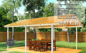 Навесы из поликарбоната,  профнастила,  металлочерепицы. #1718511