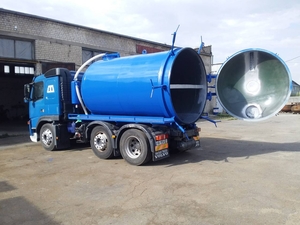 Асенізаторна вакуумна цистерна для спецавтомобілів #1720163