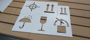 Многоразовый трафарет для маркировки продукции #1720182