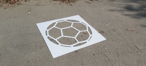 Реклама на асфальте #1720180