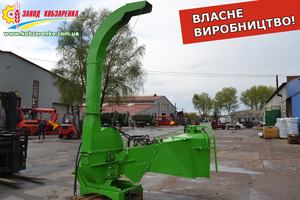 Измельчитель дробилка веток на щепу. Щеподробилка деревьев РМ-900 Украина #1538594
