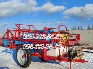 Полевой опрыскиватель POLMARK ОП-2000/18м,  прицепной,  тройная форсунка КАС #1721052