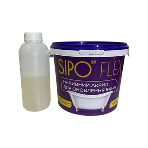 Жидкий наливной Акрил для реставрации ванн. #1721274