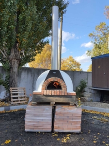 Дровяная печь Помпейская печь 900 мм Печь для пиццы #1721421