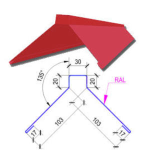 Кровельные планки. Доборные элементы г. Черкассы 