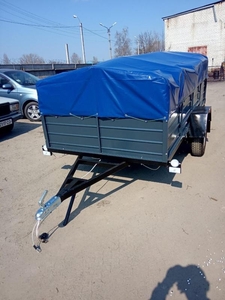 Легковой прицеп Днепр-200 на немецких рессорах #1725538