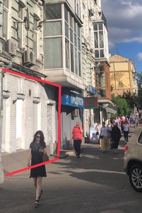 Аренда фасадного помещения 82м2 по ул. Сечевых Стрельцов 84 #1726085