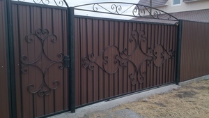 Автоматичні ворота під ключ. Розсувні ворота #1726673