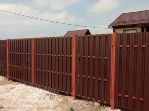 Автоматические откатные ворота под ключ. Раздвижные ворота #1726578