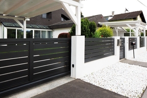 Забор из профлиста,  забор из штакетника,  кованый забор,  забор жалюзи  #1727981