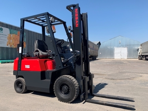 Вилочний навантажувач Nissan з 2-а дод. секцiями #1727685