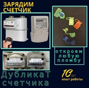 Газ. Пломба - Счетчик. Дубликаты и другое #1729930