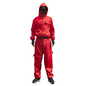 Костюм из Игры в кальмара охранника надзирателя #1730178