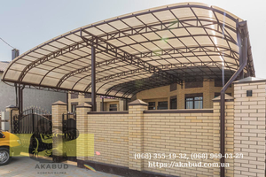 Установка и изготовление откатных ворот,  навесов   #1730161