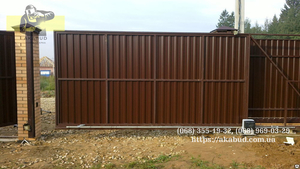 Встановлення та виготовлення навісів,  гаражних воріт,  металевих в'їзних воріт,  п #1732046