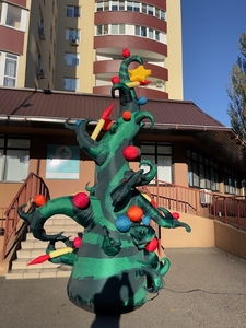 Ёлка надувная новогодняя декорация #1731773