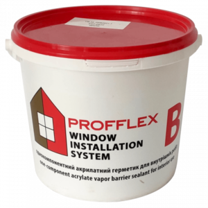 Герметик PROFFLEX В для монтажного шва віконних конструкцій #1732364