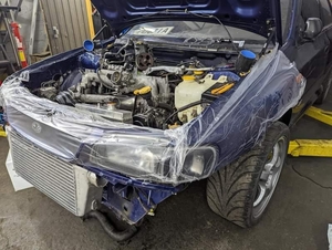 Малярна захисна плівка для ремонту та покраски авто RULON (12 м²) #1732492