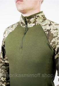 ТАКТИЧНА СОРОЧКА UBACS ММ14 ЗЕЛЕНА ВІЙСЬКОВА ТАКТИЧНА ЧОЛОВІЧА #1734044