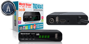Цифровой эфирный тюнер World Vision T624D2 #1733222
