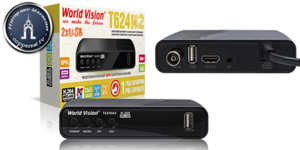 Цифровой эфирный тюнер World Vision T624M2 #1733221