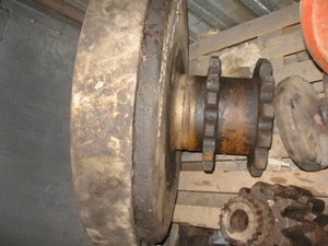 Барабан левый 505А.051.03  со звездочкой z-13,  t-78, 1,  на драглайн Э-652,  ЭО-411 #1734651