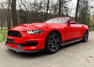 Ford Mustang GT красный кабриолет прокат аренда #1735421