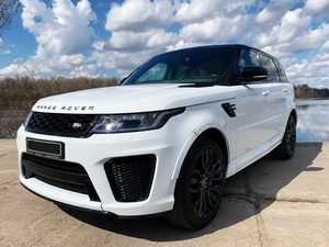 RANGE ROVER SPORT SVR аренда белый джип на свадьбу  #1735430