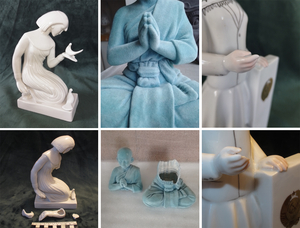 Реставрация керамических статуэток и посуды под заказ в студия «ОМИ» #1735728