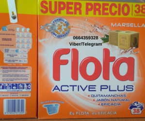 Порошок для прання FLOTA Актив Плюс Парфум,  38 праннів  #1738150