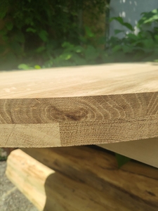 Столешница дуб Рустик со вставкой #1738399