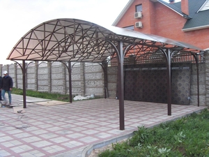 Лестницы.Заборы.Ограждения. Перила. Ворота. Автомобильные навесы.Козырьки. #1739167