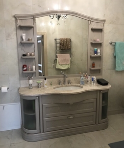 Тумба під умивальник індивідуальна робота Лотос /160 см #1739441