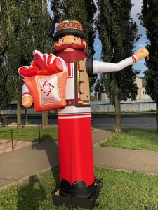 Надувная реклама ресторана #1739741