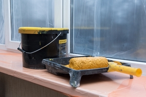 Плівка поліетиленова самоклеюча захисна Рулон (12 м²) #1726635