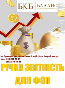 Річна звітність для ФОП #1741587