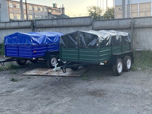 Двухосный усиленный прицеп 2.5*1.5*500 и другие размеры кат.Б,  с регистрацией в  #1741657