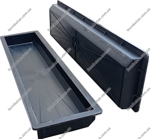 форма метрового дорожного бордюра #1644859